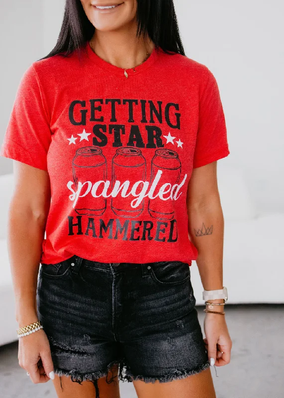 Star Spangled Hammered Tee
