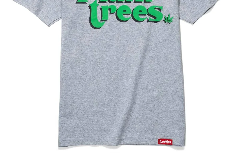 Men's Plant Trees T-Shirt In Heather Grey