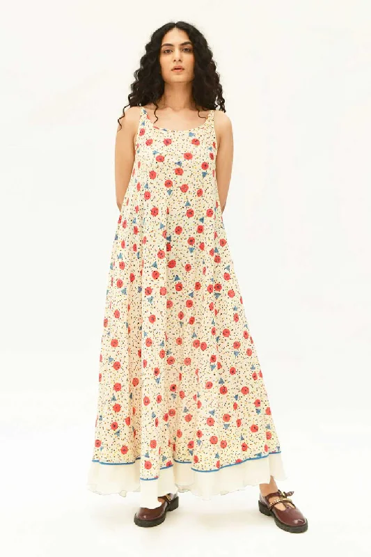 Organic Cotton Spaced Out Maxi Dress