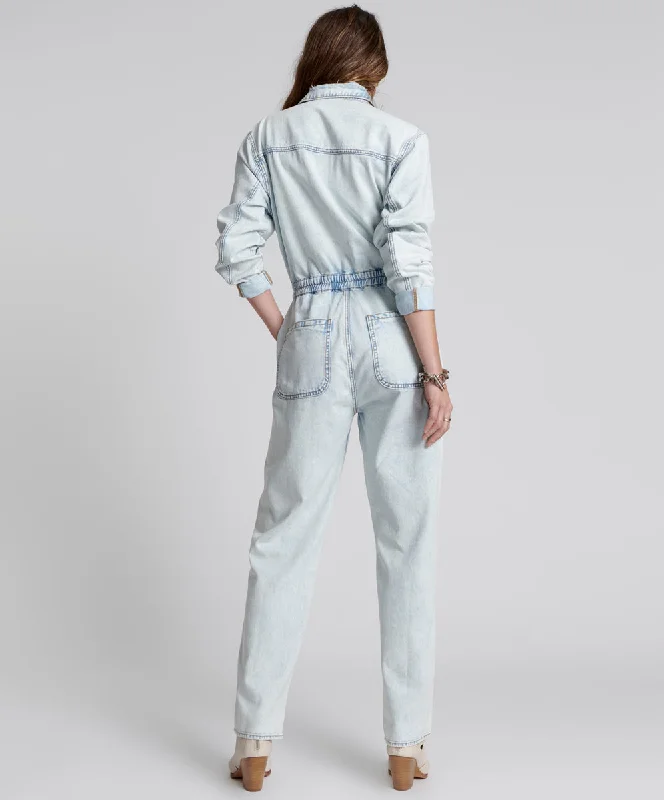 FLORENCE OLIVIA DENIM JUMPSUIT