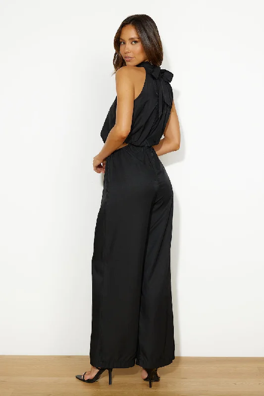 Her Values Jumpsuit Black