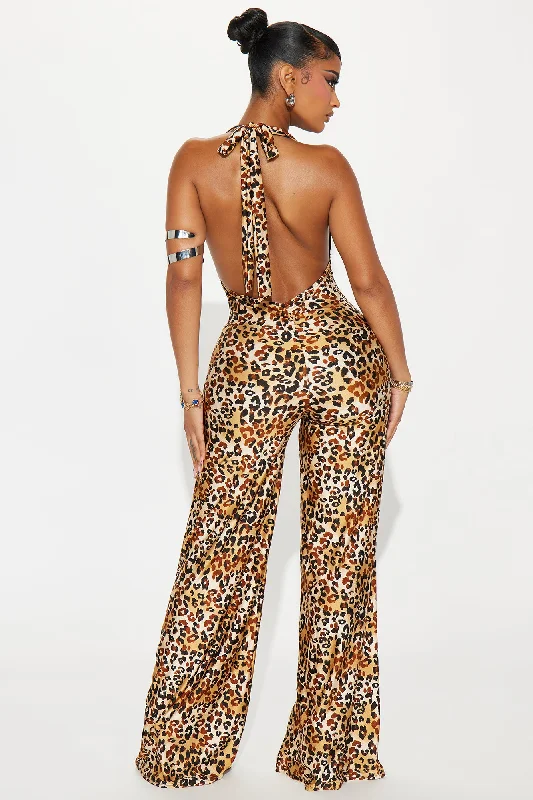 Into The Wild Jumpsuit - Brown/combo