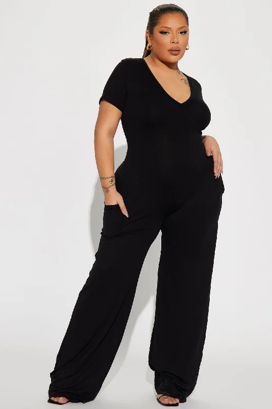 Perfect Weekend Jumpsuit - Black