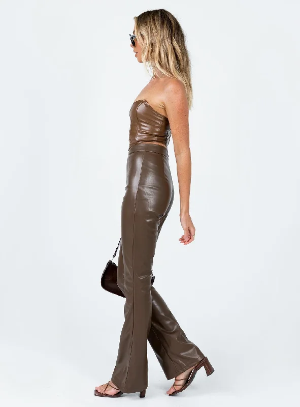 Vivene Pants Brown